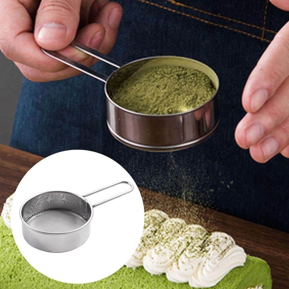Fine Mesh Strainer | Stainless Steel Flour Sieve Filter | Flour Sifter | Sunjoy Tech - Image 5