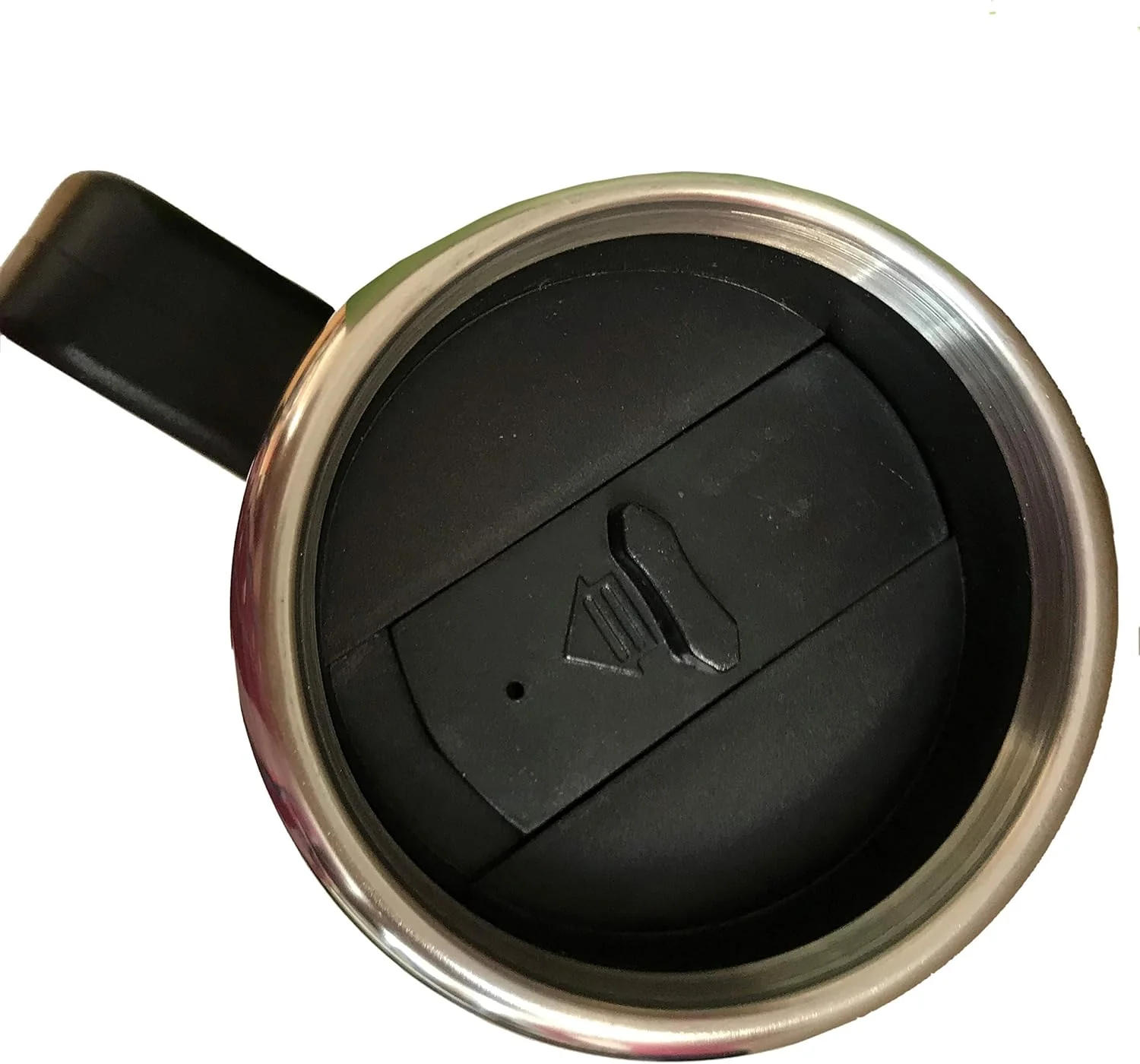 Stainless Steel Travel Mug With Handle | 16 oz | Uniware - Image 3