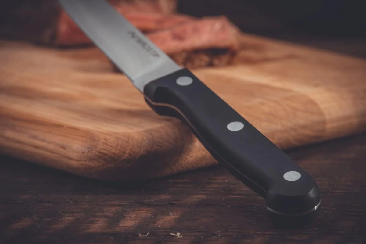 Steak Knife Set 4pc | Stainless Steel | Black | New England Cutlery - Image 3