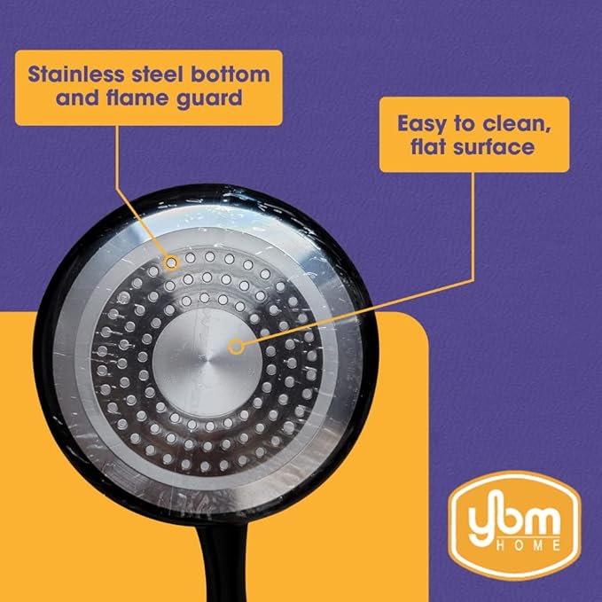Stock Pot 5.75QT Black YBM - Image 2