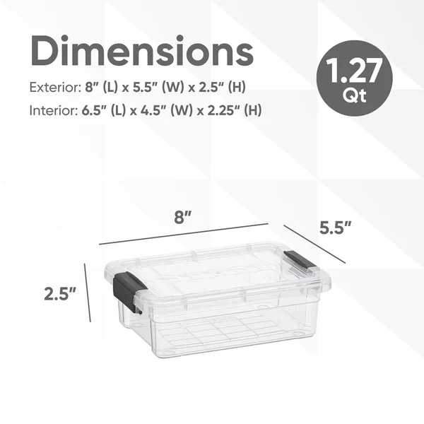 Storage Bins 1.27QT - Image 2