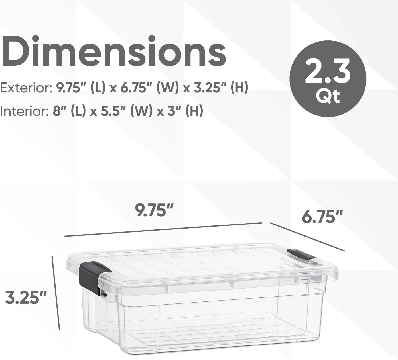 Storage Container 2.3QT Superio - Image 2