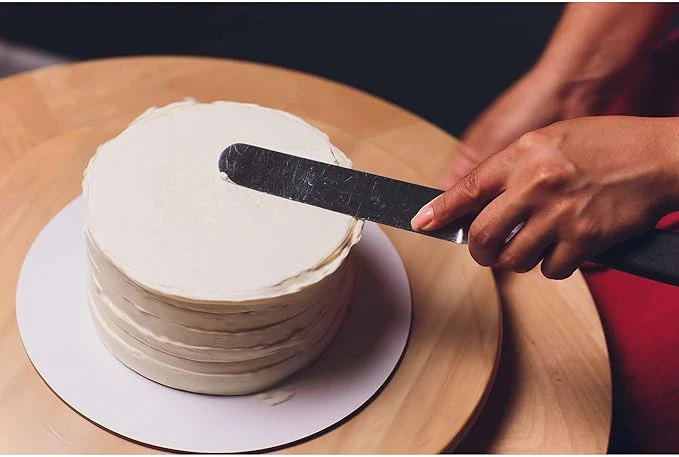 Icing Spatula For Baking | 8" Blade | Stainless Steel | Mrs. Anderson’s - Image 2