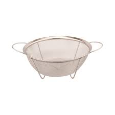 Colander/Strainer 8" Mesh SS