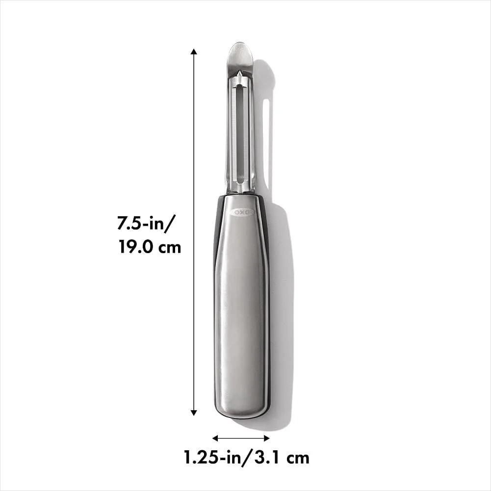 Swivel Peeler | Stainless Steel Silver OXO - Image 5