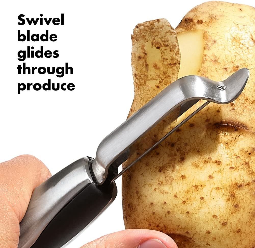 Swivel Peeler | Stainless Steel Silver OXO - Image 6