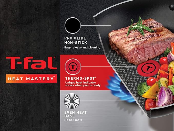 T-Fal 8" Fry Pan Red Nonstick - Image 4