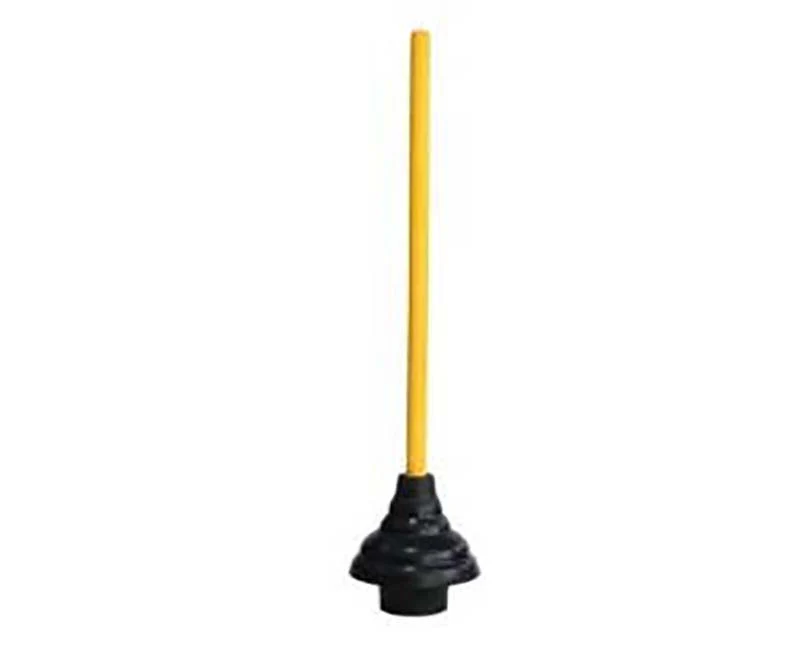 Toilet Plunger By Tuff Stuff | 6″ Flange Cup | 18″ Wood Handle - Image 2