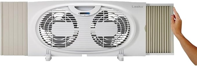 Lasko Twin Window Fan | Reversible Airflow | 120V - Image 4