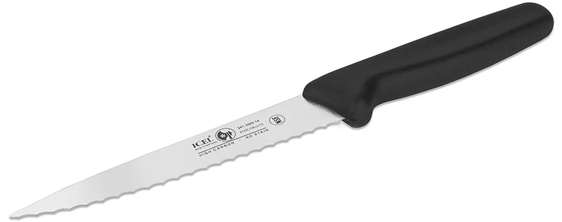 ICEL 6" Serrated Utility Knife - Pointy Tip - Image 5