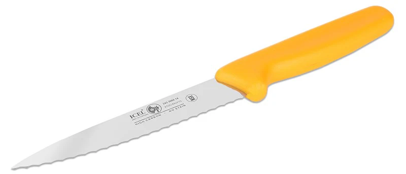 ICEL 6" Serrated Utility Knife - Pointy Tip - Image 6