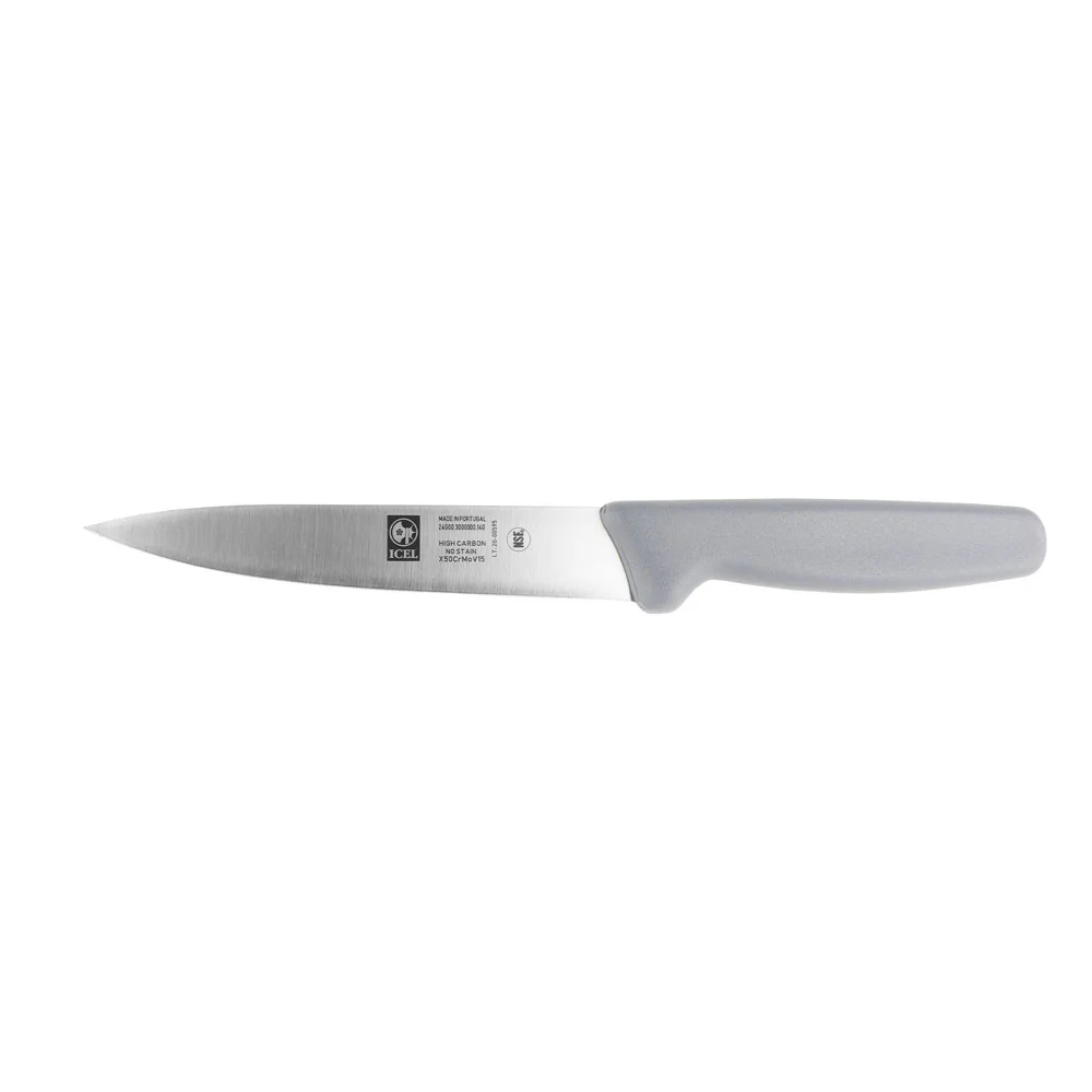 ICEL 6" Straight Utility Knife - Pointy Tip - Image 5