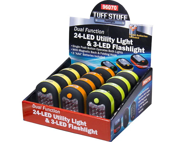 Utility Light 3-LED Flashlight Tuff Stuff - Image 3