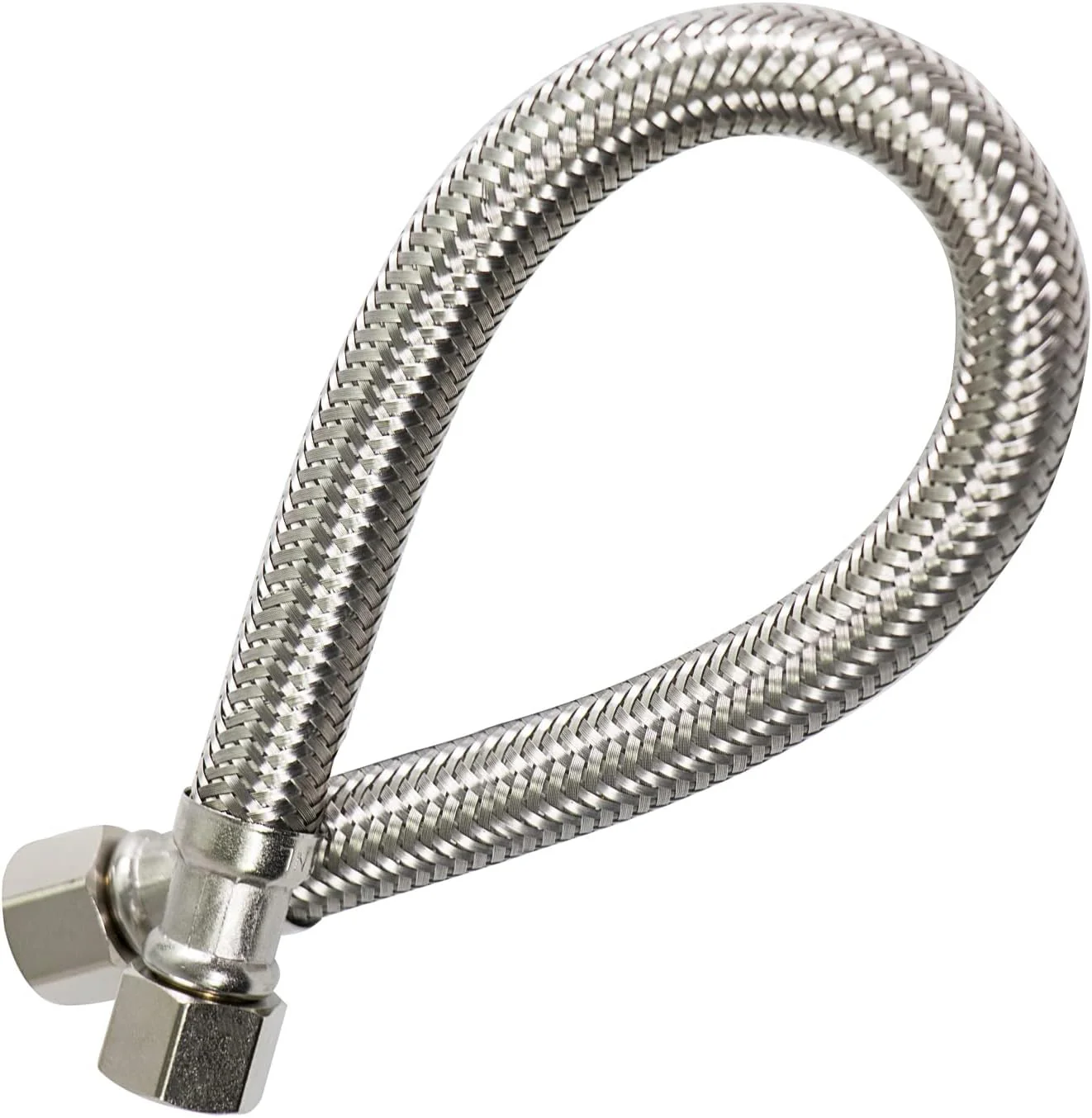 Water Supply Line 20"Length - 3/8" Comp Everflow