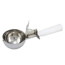 White Scoop 3" Winco