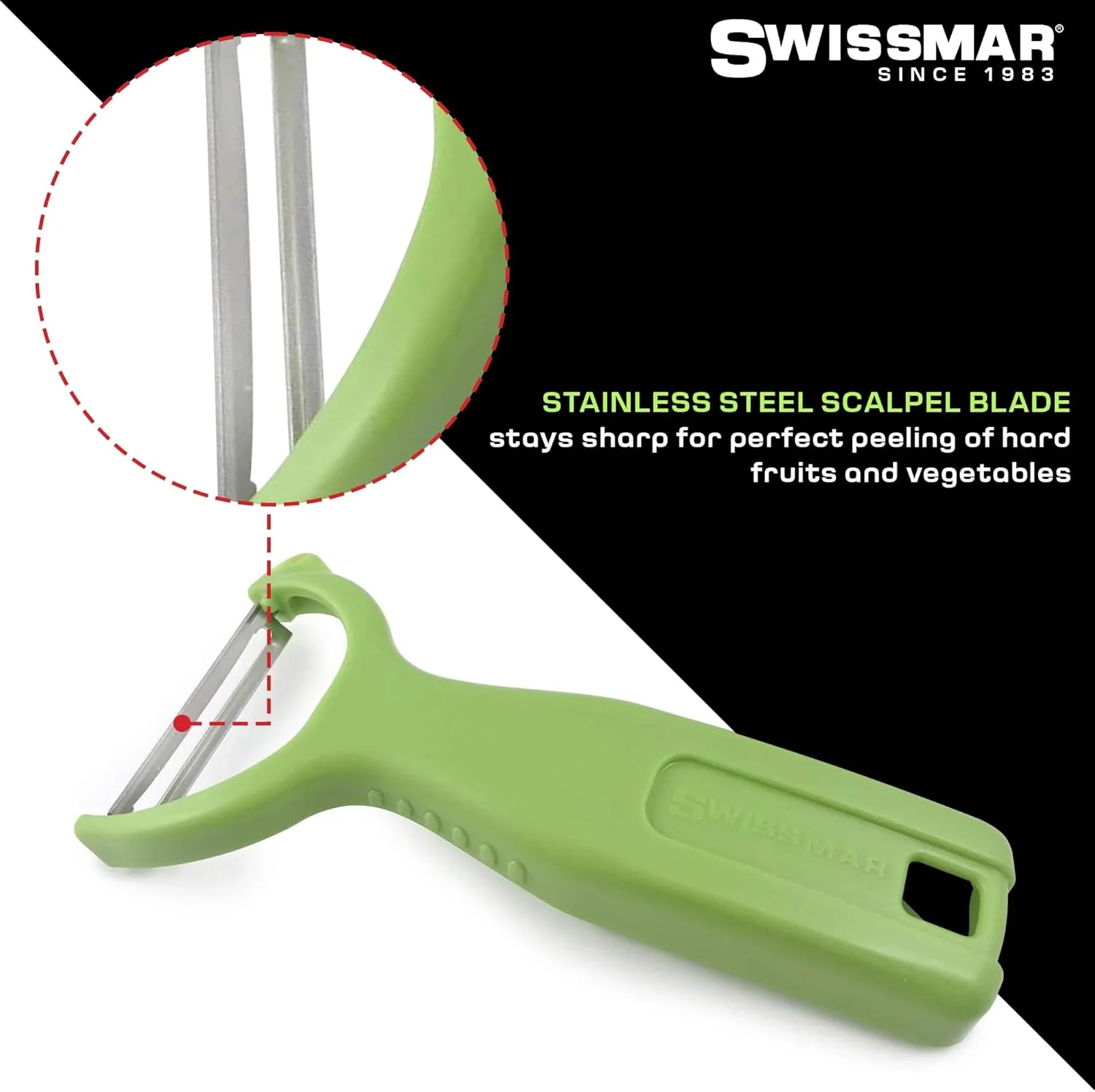 Y Peeler with Stainless Steel Scalpel Blade | Zyliss - Image 4